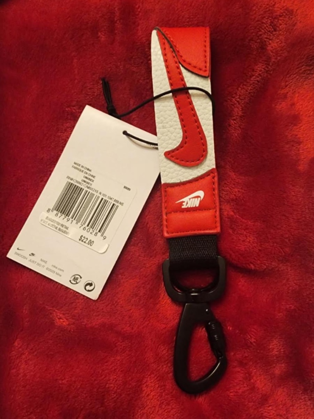 Nike Air Key Holder Wrist Lanyard Keychain